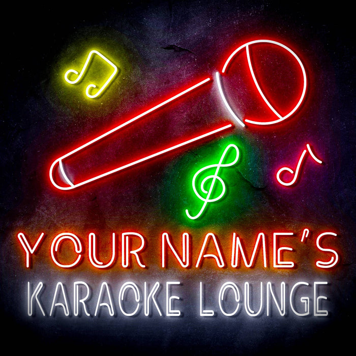 Custom Ultra-Bright Karaoke Bar Lounge LED Neon Sign - Way Up Gifts