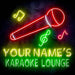 Custom Ultra-Bright Karaoke Bar Lounge LED Neon Sign - Way Up Gifts