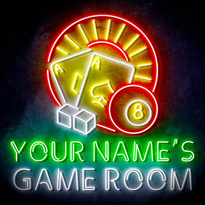 Personalized Ultra-Bright Game Room LED Neon Sign - Way Up Gifts