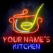 Custom Ultra-Bright Cooking Bistro Kitchen LED Neon Sign - Way Up Gifts