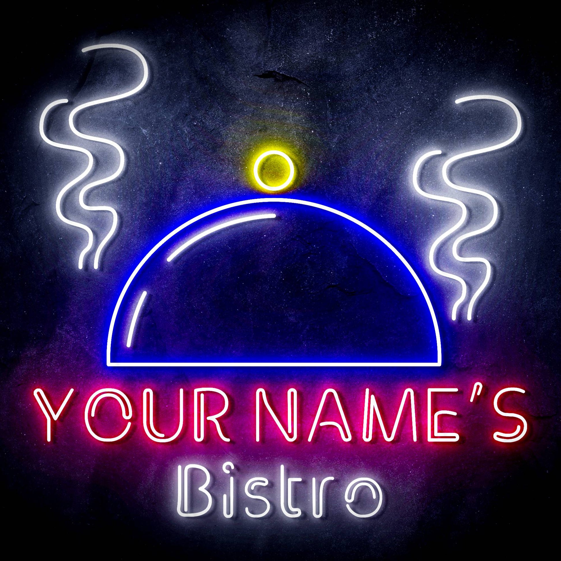 Custom Ultra-Bright Bistro Restaurant Home Kitchen LED Neon Sign