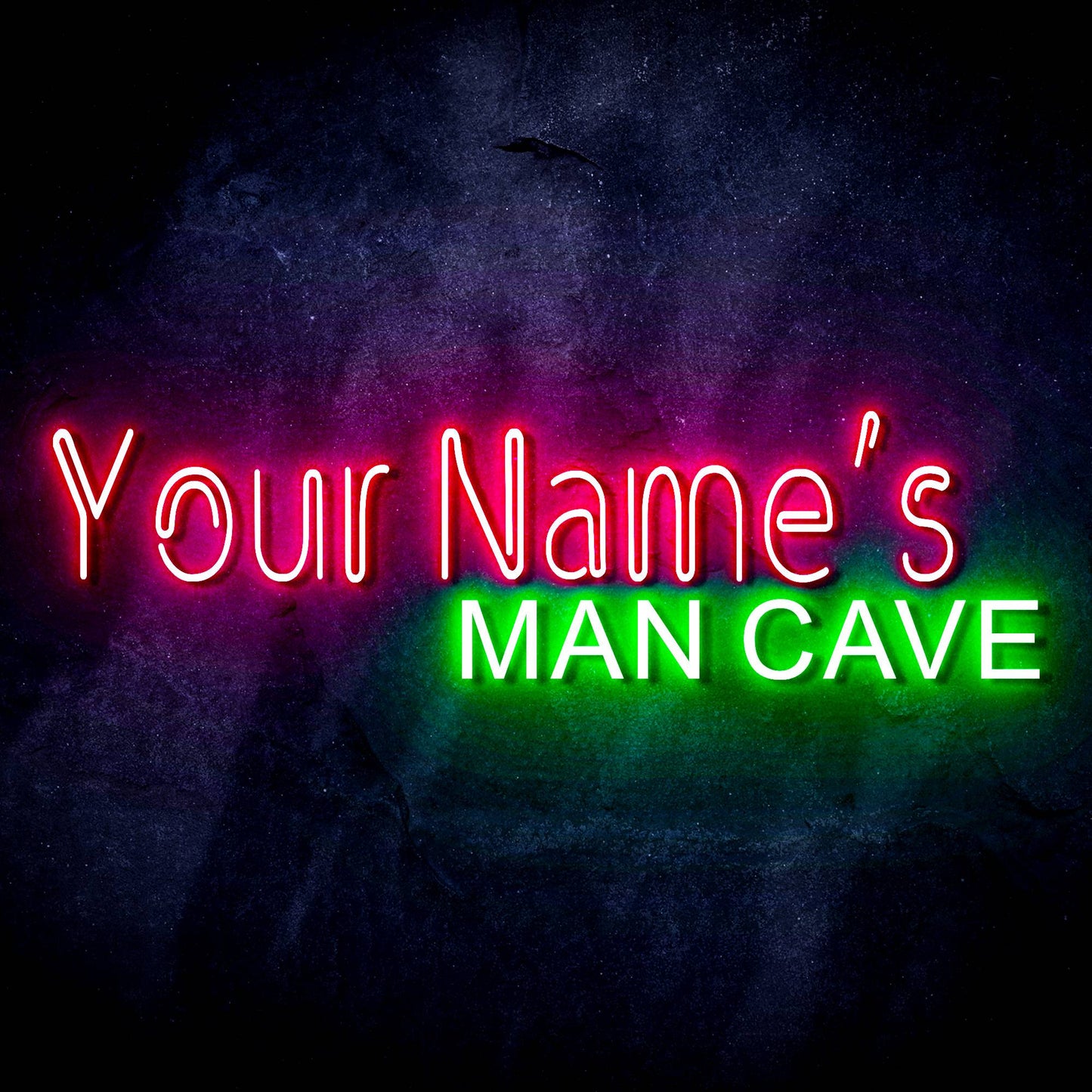 Personalized Ultra-Bright Game Room Man Cave Custom Text LED Neon Sign - Way Up Gifts