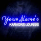Personalized Ultra-Bright Karaoke Lounge Custom Text LED Neon Sign - Way Up Gifts