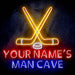 Custom Ultra-Bright Ice Hockey Man Cave LED Neon Sign - Way Up Gifts
