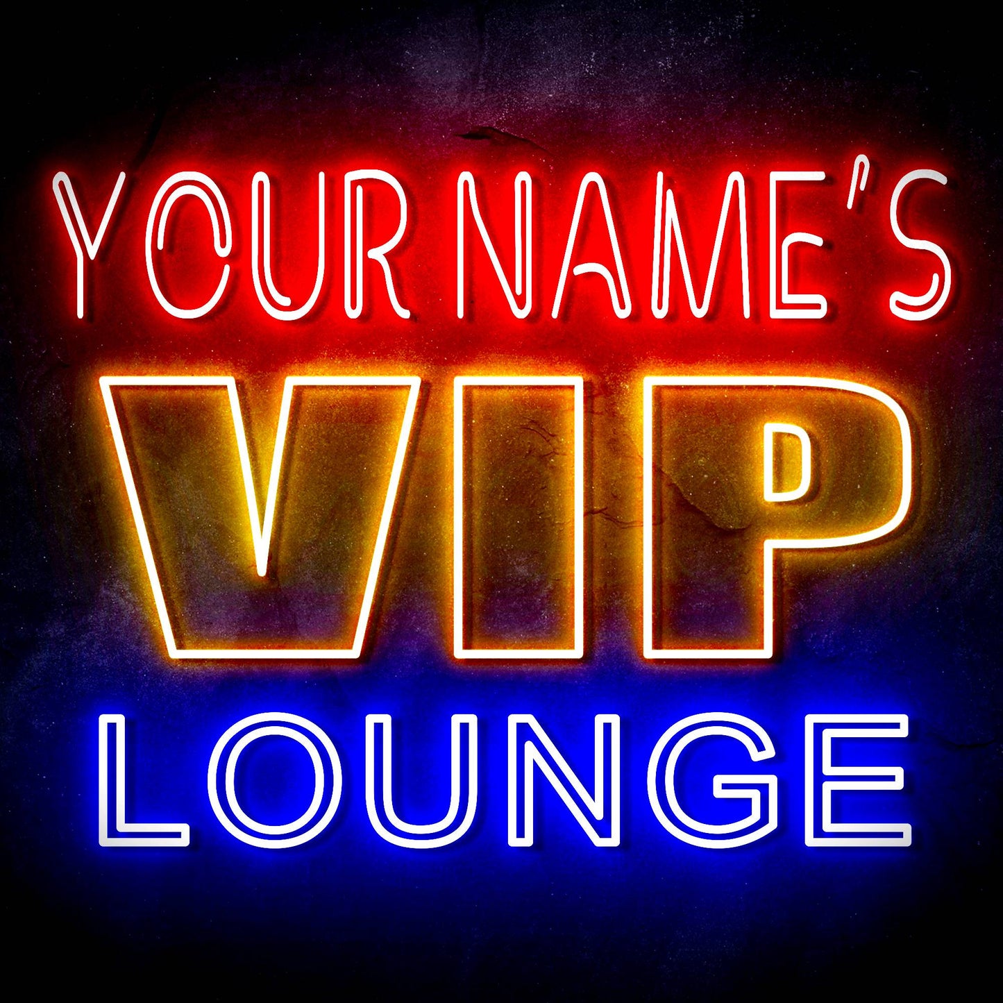 Personalized Ultra-Bright VIP Lounge LED Neon Sign - Way Up Gifts