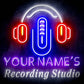 Custom Ultra-Bright Radio Music On Air Recording Studio LED Neon Sign - Way Up Gifts