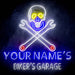 Custom Ultra-Bright Skull Tools Motorcycle Biker's Garage LED Neon Sign - Way Up Gifts