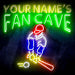 Custom Ultra-Bright Baseball Fan Cave LED Neon Sign - Way Up Gifts