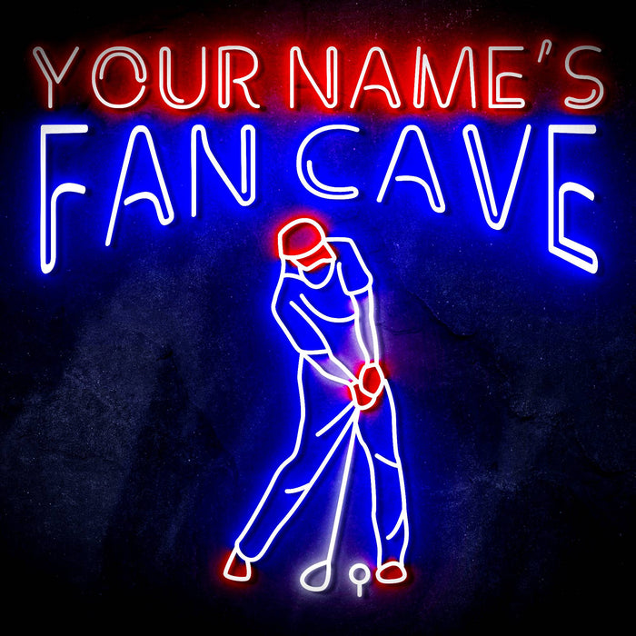 Custom Ultra-Bright Golf Club House Fan Cave LED Neon Sign - Way Up Gifts