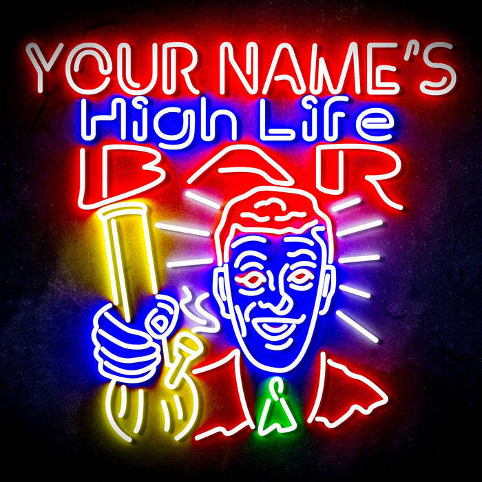 Custom Ultra-Bright High Life Bar LED Neon Sign - Way Up Gifts