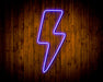 Lightning Bolt Flex Silicone LED Neon Sign - Way Up Gifts