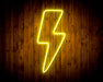 Lightning Bolt Flex Silicone LED Neon Sign - Way Up Gifts