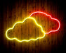Two Clouds Sky Room Light Flex Silicone LED Neon Sign - Way Up Gifts