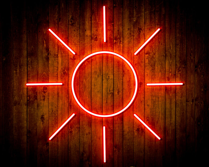 Sun Bright Room Decoration Flex Silicone LED Neon Sign - Way Up Gifts