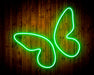 Butterfly Girl Room Flex Silicone LED Neon Sign - Way Up Gifts