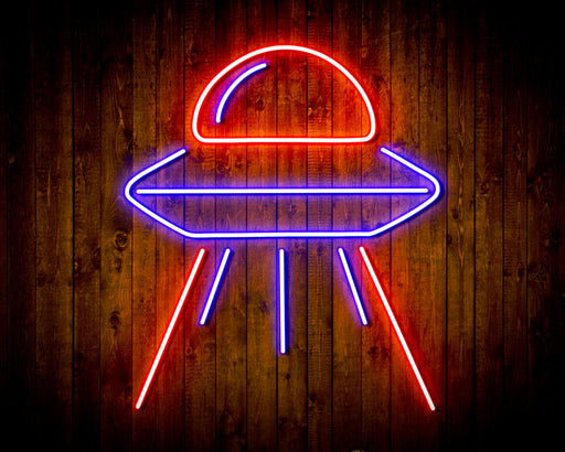Alien Space Ship UFO Flex Silicone LED Neon Sign - Way Up Gifts