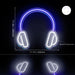 Headphones Recording Studio Flex Silicone LED Neon Sign - Way Up Gifts