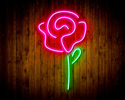Rose Flower Flex Silicone LED Neon Sign - Way Up Gifts