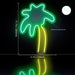 Palm Tree Flex Silicone LED Neon Sign - Way Up Gifts