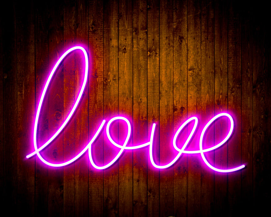 Love Flex Silicone LED Neon Sign - Way Up Gifts