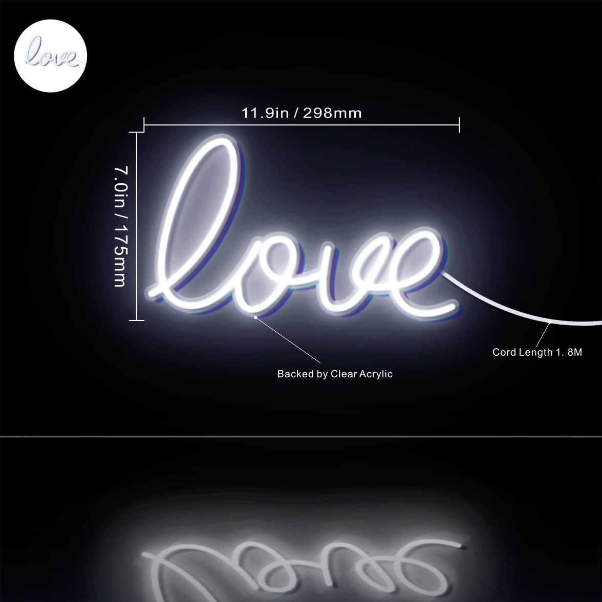 Love Flex Silicone LED Neon Sign – Way Up Gifts