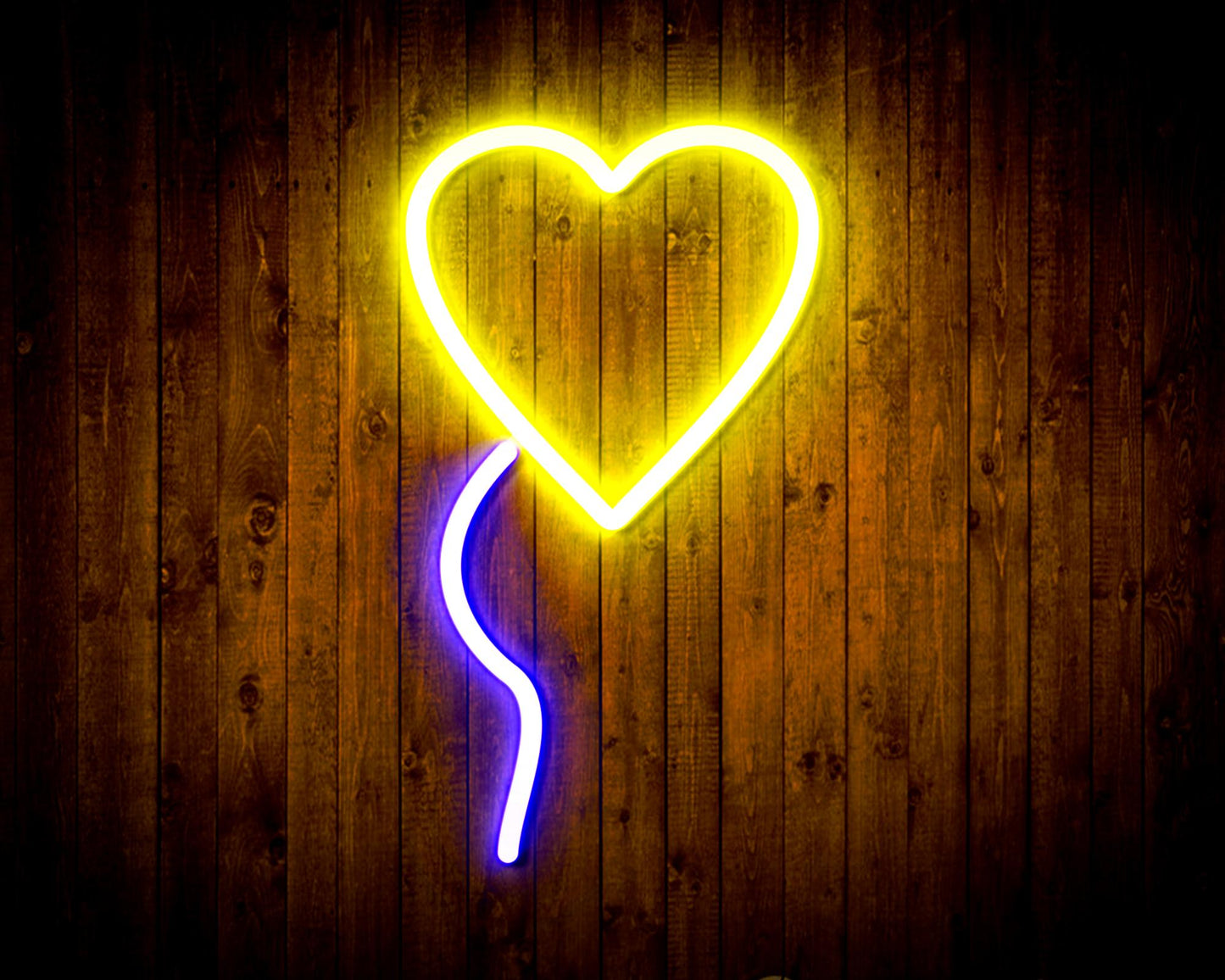 Heart Shaped Balloon Flex Silicone LED Neon Sign - Way Up Gifts