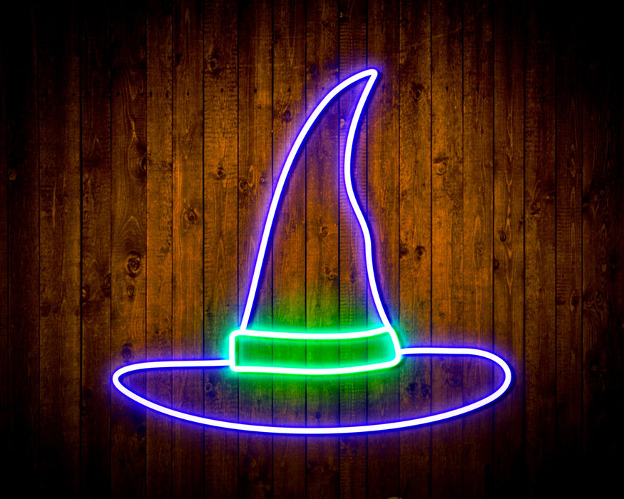 Wizard Hat Flex Silicone LED Neon Sign - Way Up Gifts