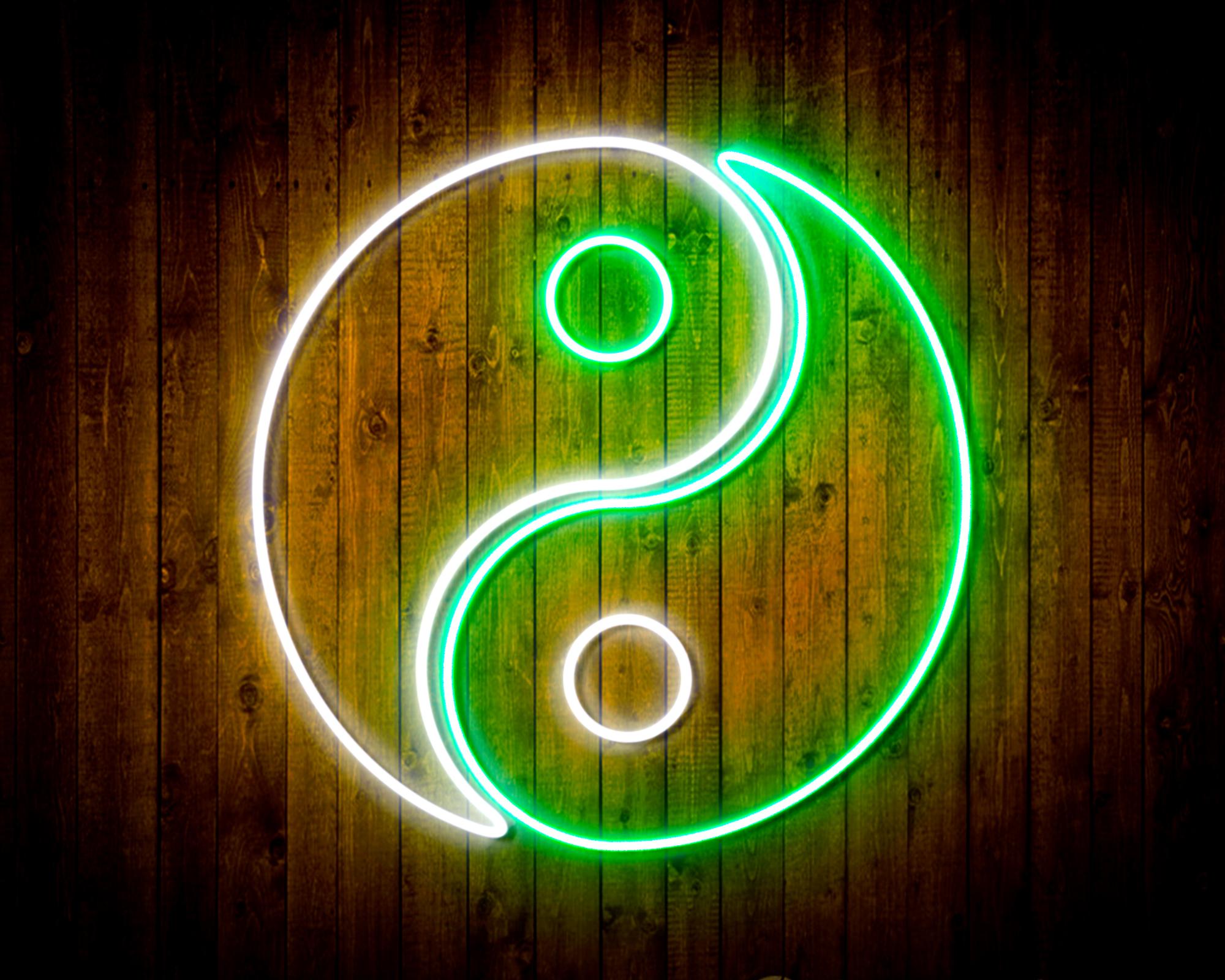 Tai Chi Symbol Yin and Yang Flex Silicone LED Neon Sign – Way Up Gifts