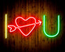 I Love You Flex Silicone LED Neon Sign - Way Up Gifts