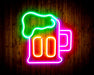 Beer Mug Flex Silicone LED Neon Sign - Way Up Gifts