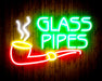 Glass Pipes Flex Silicone LED Neon Sign - Way Up Gifts