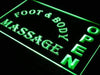 Foot and Body Massage Open LED Neon Light Sign - Way Up Gifts