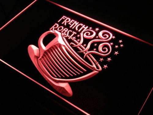 French Roast Coffee LED Neon Light Sign - Way Up Gifts