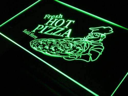 Fresh Hot Pizza LED Neon Light Sign - Way Up Gifts
