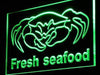 Fresh Seafood Crab LED Neon Light Sign - Way Up Gifts