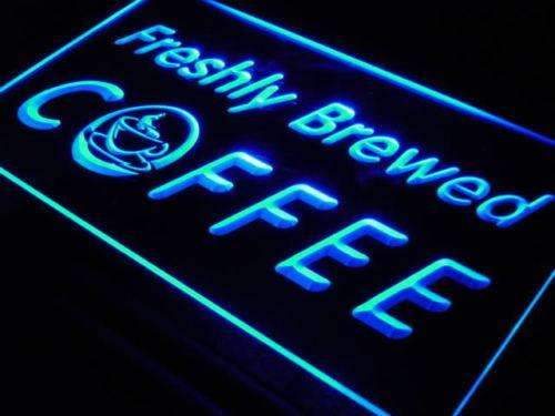 Freshly Brewed Coffee LED Neon Light Sign - Way Up Gifts