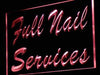 Full Nail Services LED Neon Light Sign - Way Up Gifts