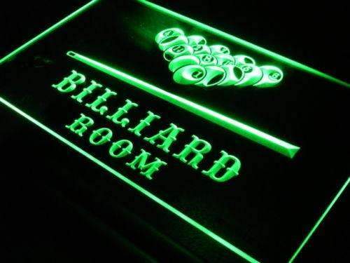 Game Room Pool Hall Billiards LED Neon Light Sign - Way Up Gifts
