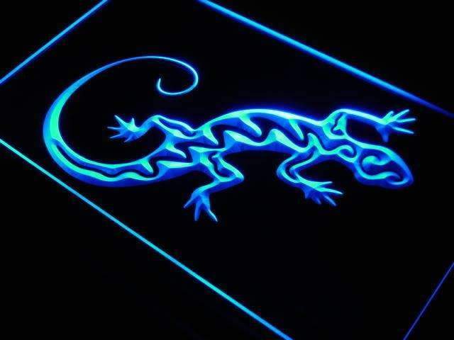 Gecko Lizard LED Neon Light Sign - Way Up Gifts