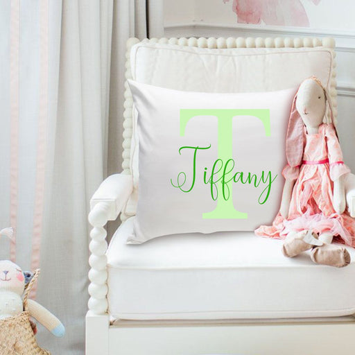 Personalized Girls Name Throw Pillow - Way Up Gifts