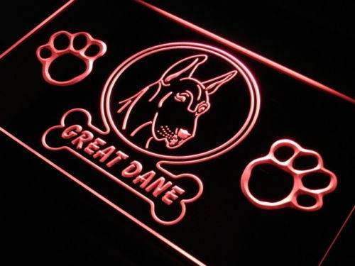 Great Dane Dog LED Neon Light Sign - Way Up Gifts