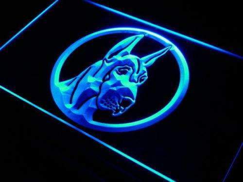 Great Dane LED Neon Light Sign - Way Up Gifts
