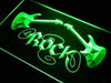 Guitars Rock n Roll LED Neon Light Sign - Way Up Gifts