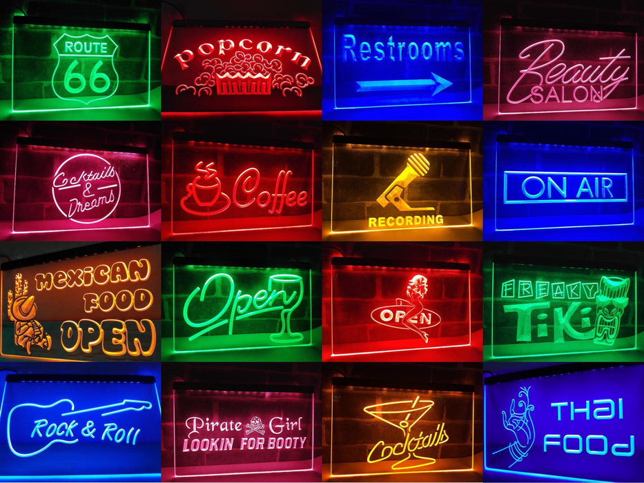 Gun Shop LED Neon Light Sign - Way Up Gifts