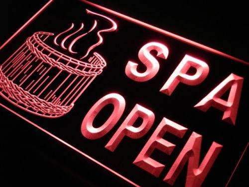 Gym Spa Open LED Neon Light Sign - Way Up Gifts