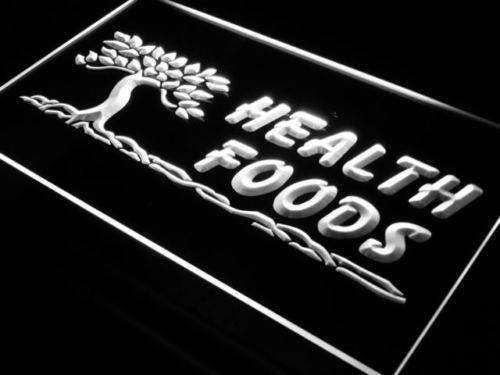 Health Foods LED Neon Light Sign - Way Up Gifts