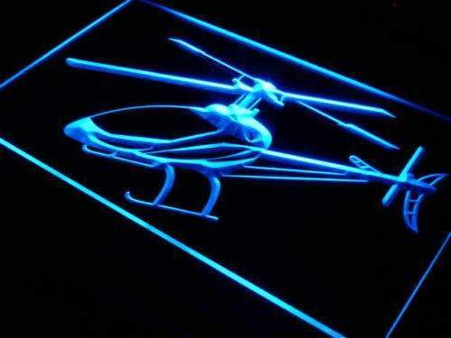 Helicopter LED Neon Light Sign - Way Up Gifts