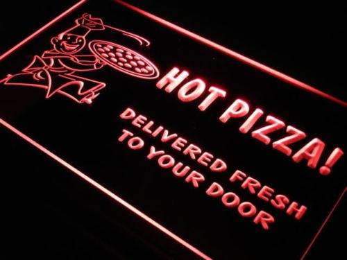 Hot Pizza Delivery LED Neon Light Sign - Way Up Gifts