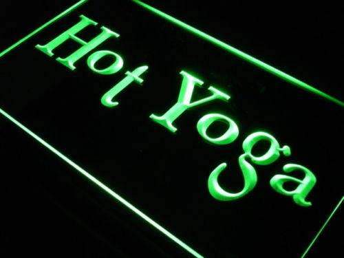 Hot Yoga LED Neon Light Sign - Way Up Gifts