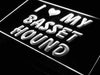 I Love My Basset Hound LED Neon Light Sign - Way Up Gifts